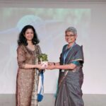 Being Felicitated by Dr Anitha Suseelan, HOD